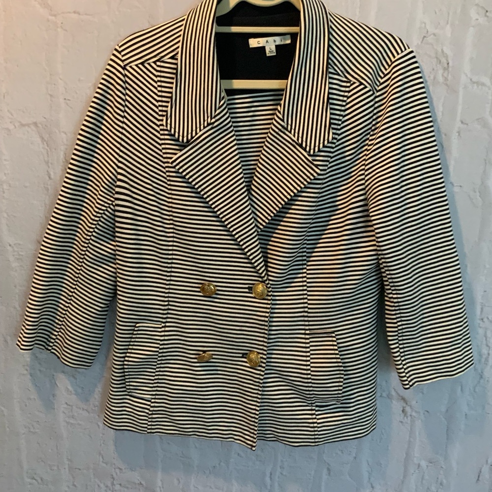 Cabi Striped Blazer